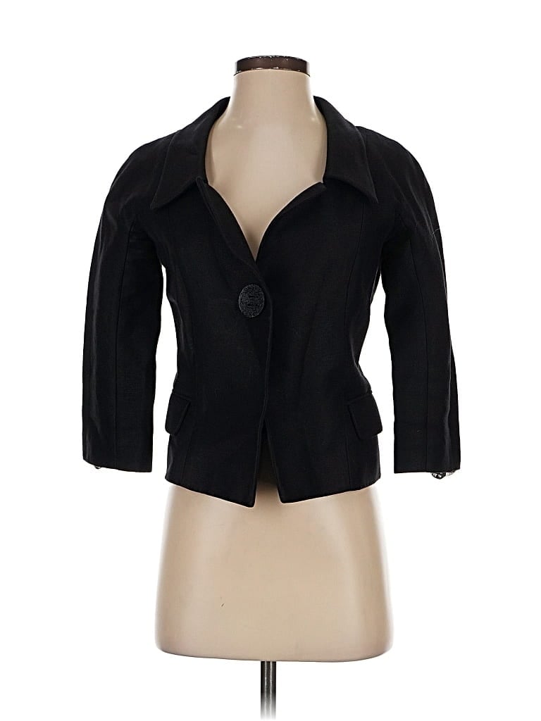 Pre-owned Giambattista Valli Blazer Jacket In Black