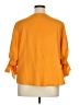 Unbranded Orange 3/4 Sleeve Blouse Size 1X - photo 2