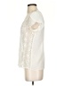 AGB Ivory Short Sleeve Blouse Size S - photo 5