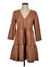 Zara Brown Casual Dress Size XS - photo 1