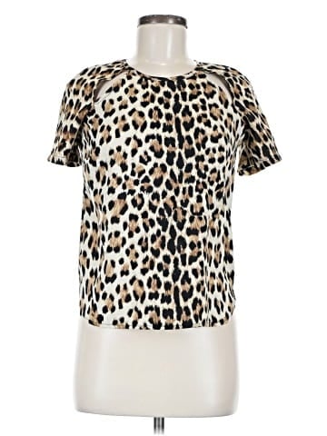 Mika & Gala Short Sleeve Blouse (view 1)