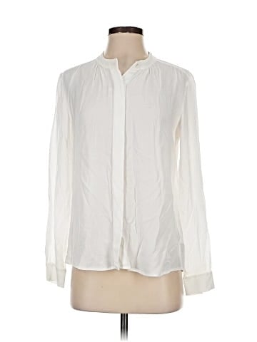Theory Long Sleeve Blouse (view 1)
