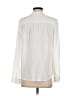 Theory 100% Rayon Ivory White Long Sleeve Blouse Size S - photo 2