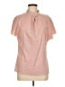 Shein Pink Short Sleeve Blouse Size 6 - photo 1