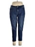 Talbots Outlet Solid Blue Jeans Size 14 - photo 1
