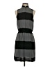 Max Studio Houndstooth Gray Casual Dress Size XS - photo 2