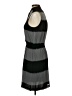 Max Studio Houndstooth Gray Casual Dress Size XS - photo 4
