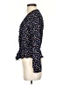 Rails 100% Rayon Black Long Sleeve Blouse Size XS - photo 5