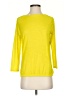 Athleta 100% Polyester Yellow 3/4 Sleeve Top Size XS - photo 1