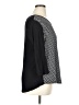 Dana Buchman 100% Polyester Black 3/4 Sleeve Top Size XL - photo 4