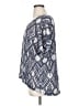 Cj Banks Blue Short Sleeve Blouse Size 0X - photo 5