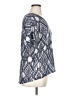 Cj Banks Blue Short Sleeve Blouse Size 0X - photo 4