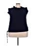Unbranded 100% Polyester Blue Sleeveless Top Size XXL - photo 1