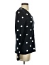 Tommy Hilfiger 100% Cotton Polka Dots Black Pullover Sweater Size S - photo 4