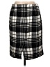 Unbranded 100% Polyester Plaid Gray Formal Skirt Size L - photo 2