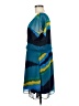 Express 100% Polyester Tie-dye Blue Casual Dress Size M - photo 5