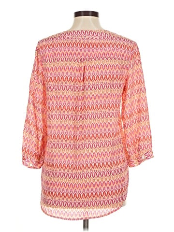 Ellie Kai 3/4 Sleeve Silk Top (view 2)