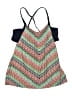 Athleta Chevron-herringbone Green Swimsuit Top Size XL (40B) - photo 1
