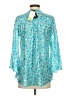 AP.NY Teal 3/4 Sleeve Blouse Size XS - photo 2