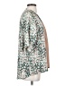 H&M 100% Polyester Green Kimono Size 2 - photo 4