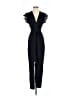 Bebe Solid Black Jumpsuit Size 00 - photo 1
