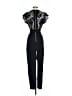 Bebe Solid Black Jumpsuit Size 00 - photo 2