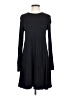 Alya Solid Black Casual Dress Size XS - photo 1