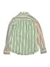 Crewcuts 100% Cotton Stripes Multi Color Green Long Sleeve Button-Down Shirt Size 10 - photo 2