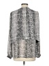 NY Collection Gray Long Sleeve Blouse Size L - photo 2