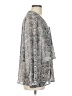 NY Collection Gray Long Sleeve Blouse Size L - photo 4