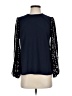 J.Crew 100% Polyester Blue Long Sleeve Blouse Size XS - photo 1