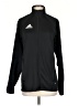 Adidas 100% Polyester Black Track Jacket Size S - photo 1