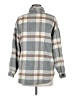 Unbranded Plaid Gray Long Sleeve Button-Down Shirt Size M - photo 2