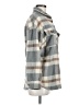 Unbranded Plaid Gray Long Sleeve Button-Down Shirt Size M - photo 4