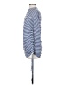 SwimZip Stripes Blue Casual Dress Size XS - photo 5