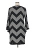 Emma & Michele Chevron-herringbone Gray 3/4 Sleeve Blouse Size XL - photo 2