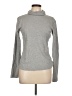 Three Dots 100% Cotton Gray Long Sleeve Turtleneck Size L - photo 1