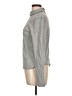 Three Dots 100% Cotton Gray Long Sleeve Turtleneck Size L - photo 5