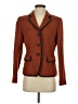 Lafayette 148 New York Tweed Orange Blazer Size 4 - photo 1