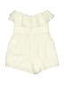 Bebe 100% Polyester Ivory White Romper Size 00 - photo 2