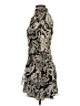 Zara Paisley Silver Cocktail Dress Size S - photo 5