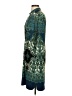 DM Collection Paisley Teal Cocktail Dress Size 4 - photo 5