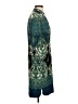 DM Collection Paisley Teal Cocktail Dress Size 4 - photo 4