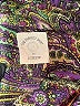 J.Crew Paisley Purple Long Sleeve Blouse Size S (estimated) - photo 7