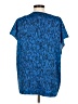 Prive Blue Short Sleeve Blouse Size M - photo 2