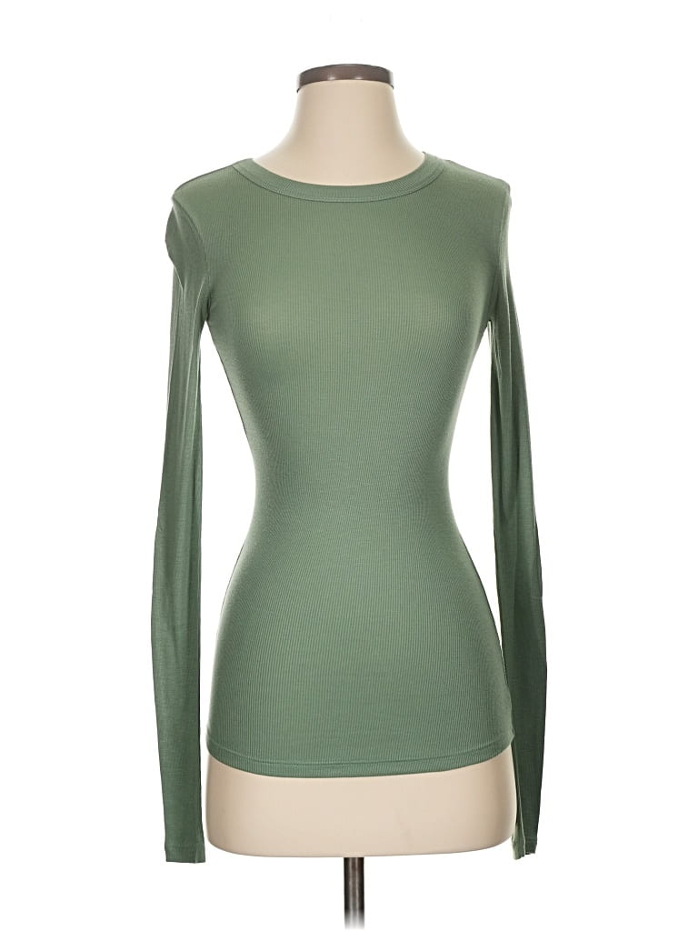 Pre-owned Bp. Long Sleeve T-shirt In Green