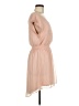 American Eagle Outfitters 100% Polyester Solid Tan Casual Dress Size M - photo 4