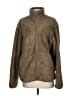 Uniqlo 100% Polyester Brown Faux Fur Jacket Size S - photo 1