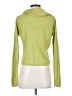 Evie 100% Acrylic Green Turtleneck Sweater Size S - photo 2