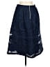 Alya 100% Polyester Paisley Blue Casual Skirt Size M - photo 2